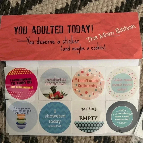 NEW You Adulted Today Stickers.Unopened. Reward yourself and others for adulting - Picture 4 of 4